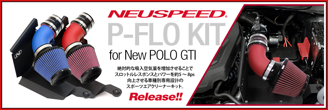 NEUSPEED P-Flo Kit for NEW POLO GTI